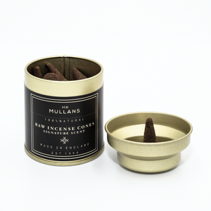 RAW INCENSE CONES - SIGNATURE SCENT *LIMITED EDITION!, incense, Mr Mullan's, mrmullansapothecary, [variant_title], [option1], [option2], [option3]. We recommend using the default value. Default value is: RAW INCENSE CONES - SIGNATURE SCENT *LIMITED EDITION! - mrmullansapothecary.