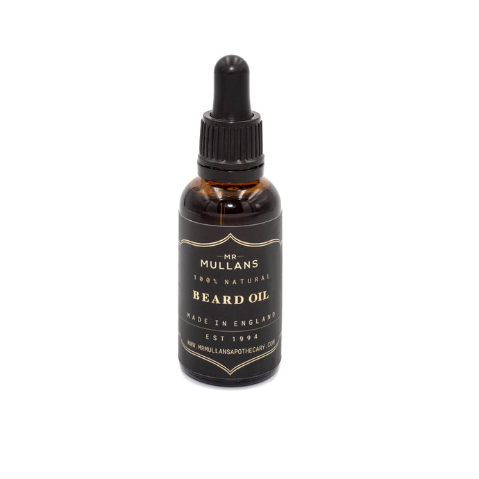 MR MULLAN'S BEARD OIL, beard, Mr Mullan's, mrmullansapothecary, [variant_title], [option1], [option2], [option3]. We recommend using the default value. Default value is: MR MULLAN'S BEARD OIL - mrmullansapothecary.